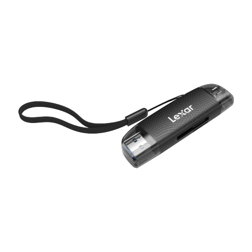 Картридер Lexar Dual Slot USB-A/C microSD USB 3.1 с поддержкой microSD и SD