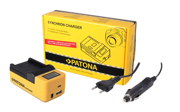 Зарядное устройство Patona Synchron USB для аккумулятора LP-E8