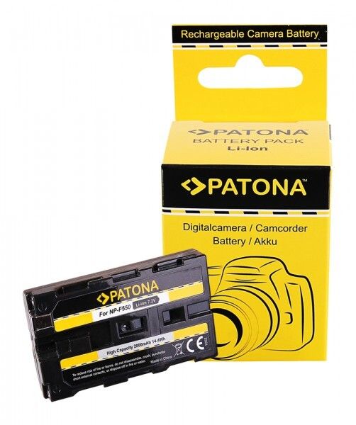 Аккумулятор Patona Premium аналог Sony NP-F550
