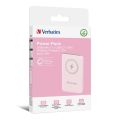 Портативный аккумулятор Verbatim Charge‘n’Go Power Bank 5000 мАч с беспроводной зарядкой, розовый Портативный аккумулятор Verbatim Charge‘n’Go Power Bank 5000 мАч с беспроводной зарядкой, розовый
