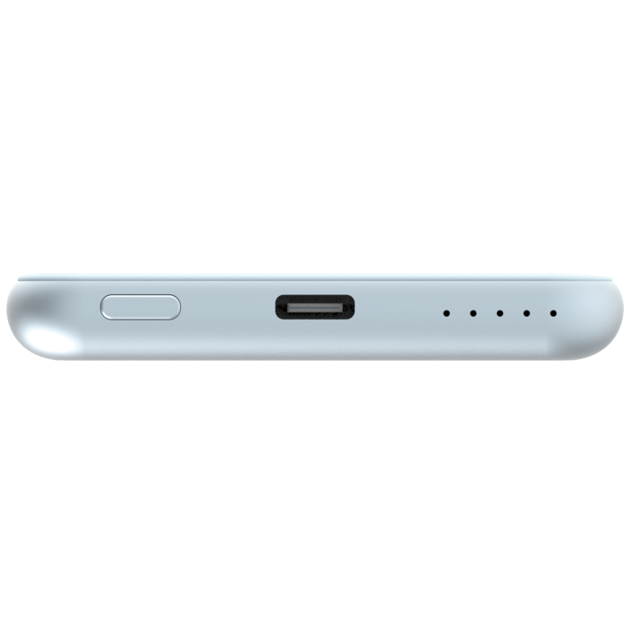 Портативный аккумулятор Verbatim Charge‘n’Go Power Bank 5000 мАч с беспроводной зарядкой, синий