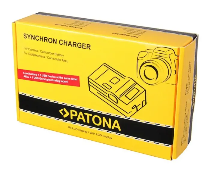 Зарядное устройство Patona Synchron USB для аккумулятора NP-FZ100