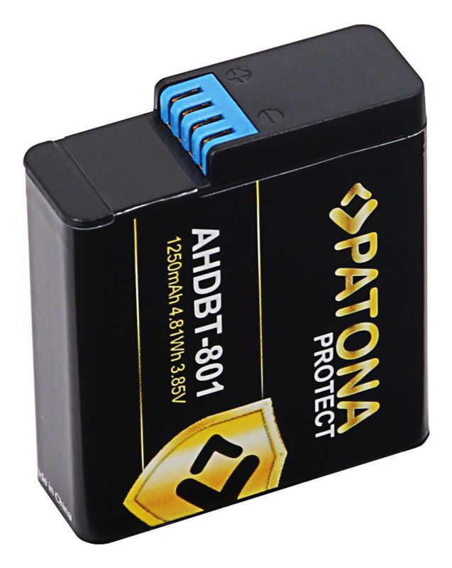 Аккумулятор Patona Protect аналог GoPro AHDBT-801/701/501