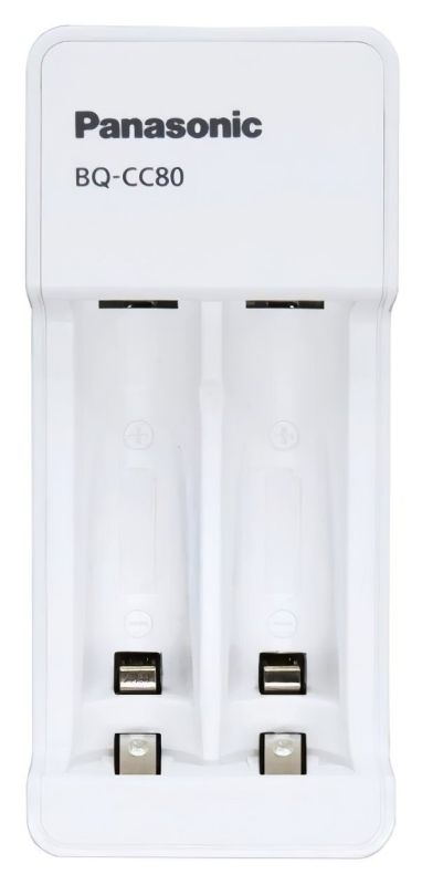 Зарядное устройство Panasonic Basic K-KJ80MCC20USB для 2 акк АА/ААА Ni-MH с USB-выходом + 2шт АА 190