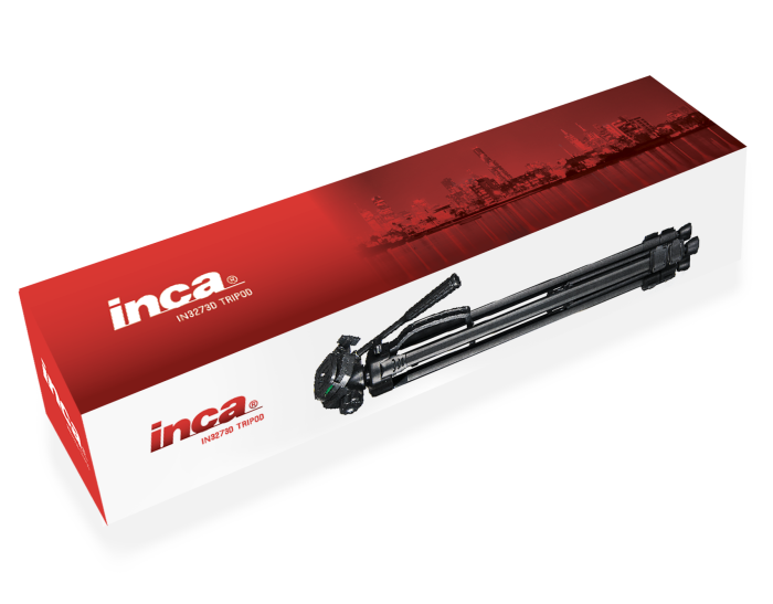 Штатив Inca IN3273D Black Tripod 3 Way Head QR 3 Sec