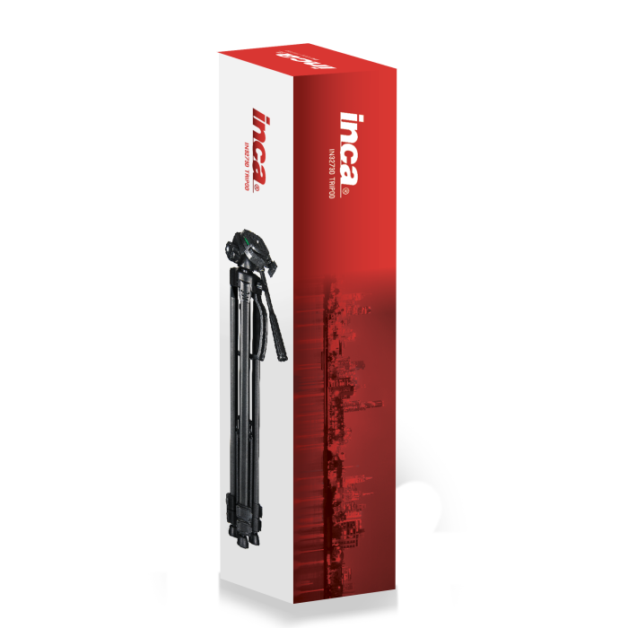 Штатив Inca IN3273D Black Tripod 3 Way Head QR 3 Sec