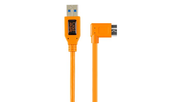 Кабель Tether Tools TetherPro USB 3.0 to Micro-B Right Angle 50cm Orange [CU61RT02-ORG]