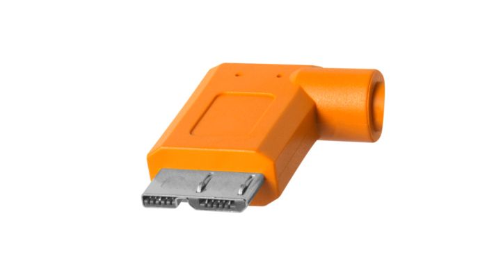 Кабель Tether Tools TetherPro USB 3.0 to Micro-B Right Angle 50cm Orange [CU61RT02-ORG]