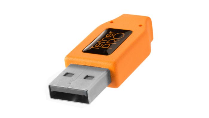 Кабель Tether Tools TetherPro USB 3.0 to Micro-B Right Angle 50cm Orange [CU61RT02-ORG]