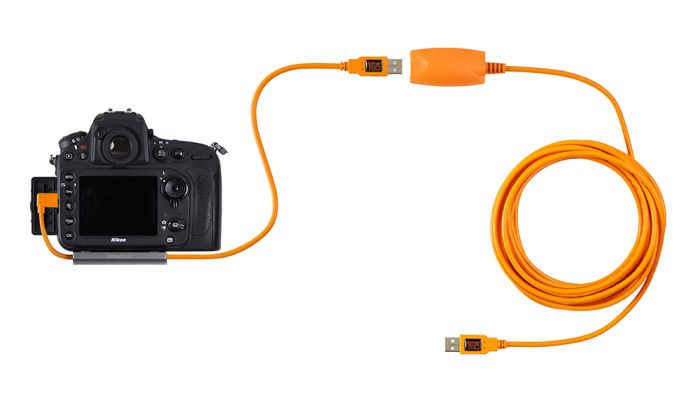Кабель Tether Tools TetherPro USB 3.0 to Micro-B Right Angle 50cm Orange [CU61RT02-ORG]
