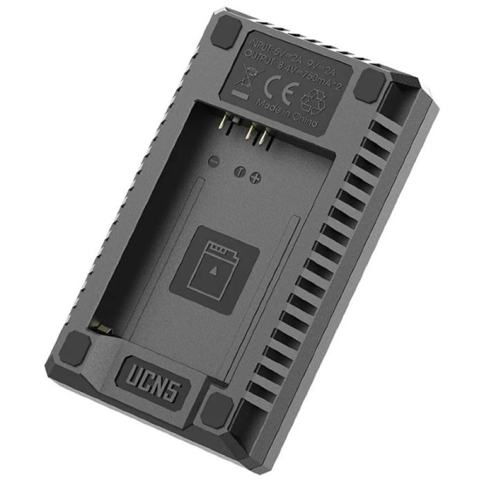 Зарядное устройство Nitecore UCN5 Dual Slot USB Charger QC 2.0 для аккумуляторов LP-E17