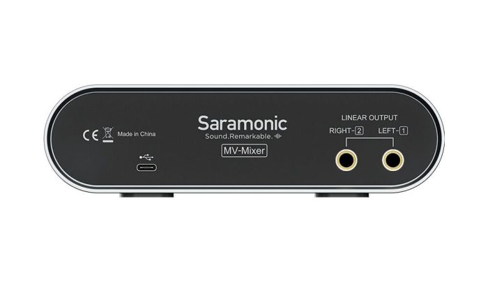 Внешняя звуковая карта Saramonic MV-Mixer вход: 2х XLR / 1/4"; выход: USB-C