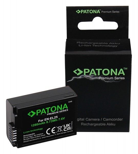 Аккумулятор Patona Premium аналог Nikon EN-EL25