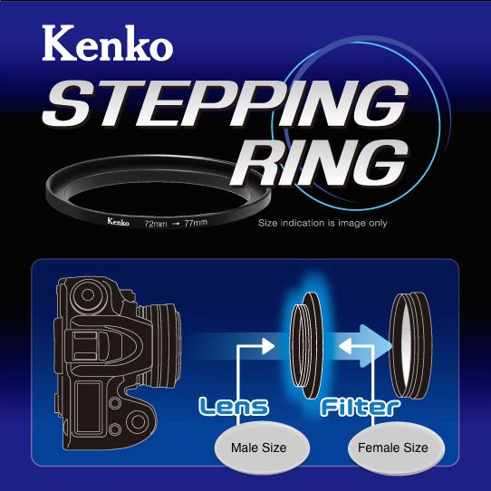 Переходное кольцо Kenko Stepping Ring 49-58 mm
