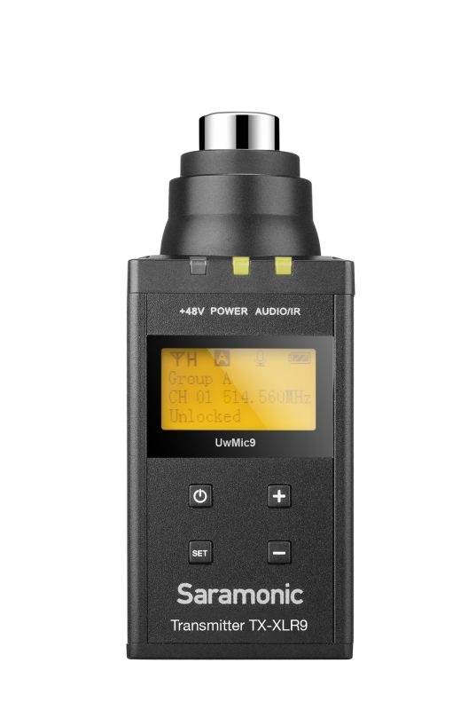Передатчик Saramonic UwMic9 TX-XLR9 для радиосистемы UwMic9, разъем XLR
