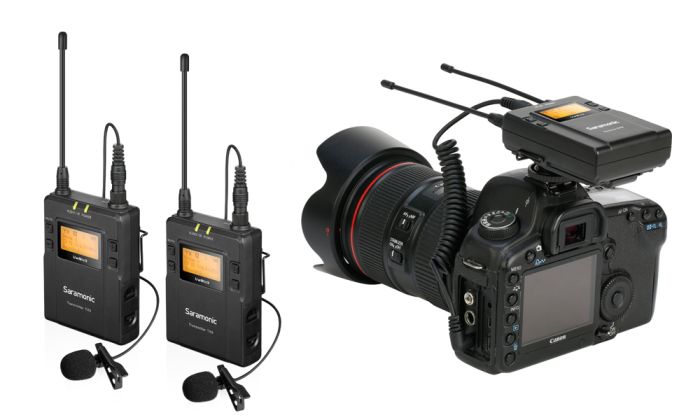 Радиосистема Saramonic UwMic9 Kit2 TX9+TX9+RX9 приемник + 2 передатчика