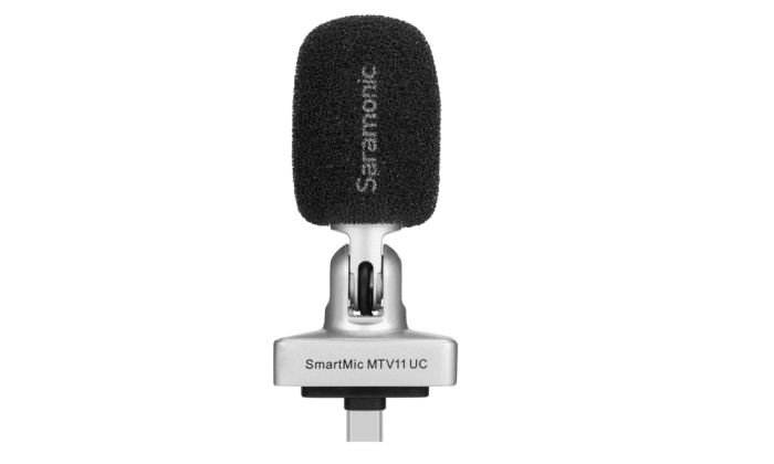 Микрофон Saramonic SmartMic MTV11 UC стерео для смартфонов, разъем USB-C