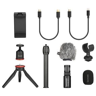 Комплект Saramonic SmartMic MTV с держателем телефона и штативом