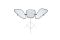 Трифлектор Lastolite LL LR2933SW Triflector MKII из трех отражателей серебряный/белый с креплением