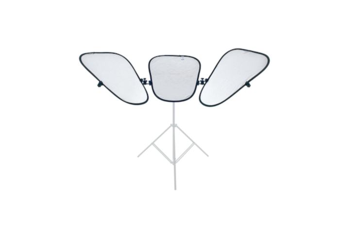Трифлектор Lastolite LL LR2933SW Triflector MKII из трех отражателей серебряный/белый с креплением