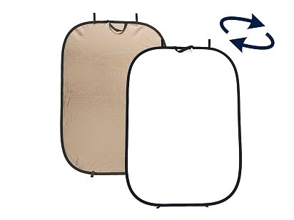 Отражатель Lastolite LL LR7206 180х125см мягкое золото/белый
