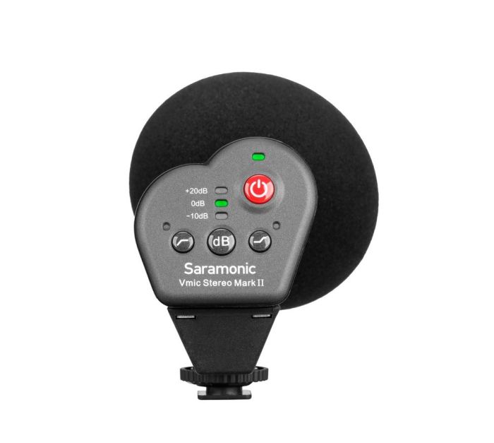 Микрофон накамерный Saramonic Vmic Stereo Mark II X/Y стерео, разъем 3,5 мм TRS