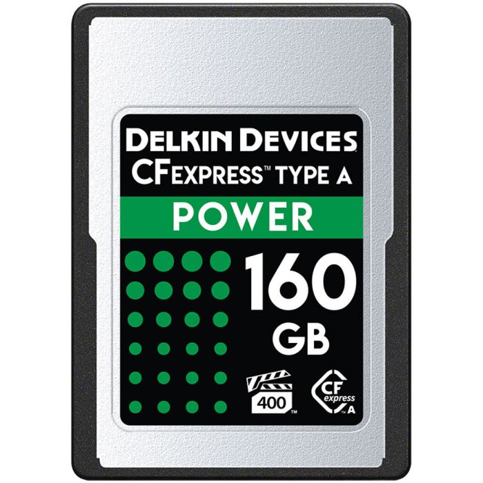 Карта памяти Delkin Devices Power CFexpress Type A 160GB комплект 2 шт, R/W 880/790 МБ/с