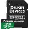 Карта памяти Delkin Devices Power 2000X microSDXC 64GB UHS-II U3 V90, R/W 300/250 МБ/с c адаптером