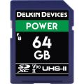 Карта памяти Delkin Devices Power 2000X SDXC 64GB UHS-II U3 V90, R/W 300/250 МБ/с Карта памяти Delkin Devices Power 2000X SDXC 64GB UHS-II U3 V90, R/W 300/250 МБ/с