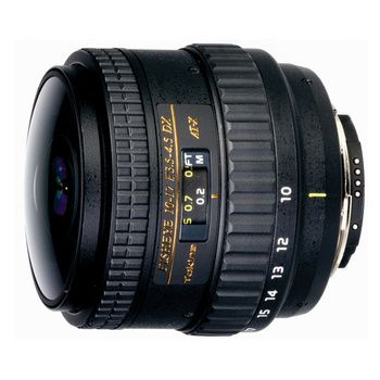 Объектив Tokina AT-X 107 F3.5-4.5 DX NH Fisheye (10-17mm) для Nikon F