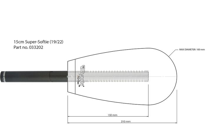 Ветрозащита Rycote 15cm Super-Softie (19/22) (RYC033202)