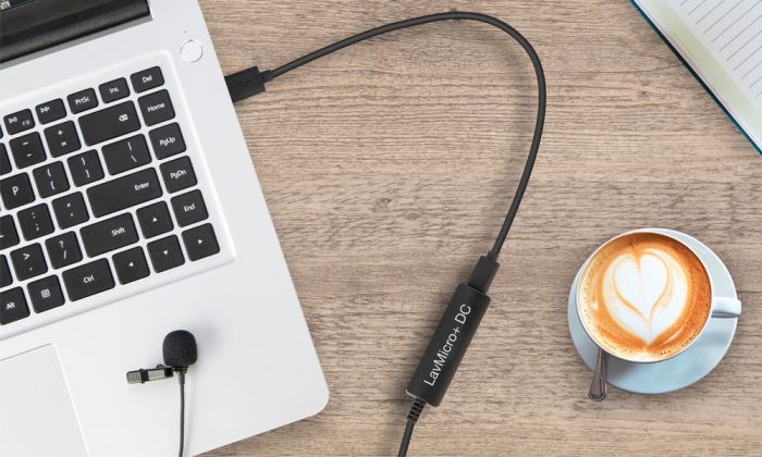 Микрофон петличный Saramonic LavMicro+ DC, разъем Lightning, Type-C, USB-A