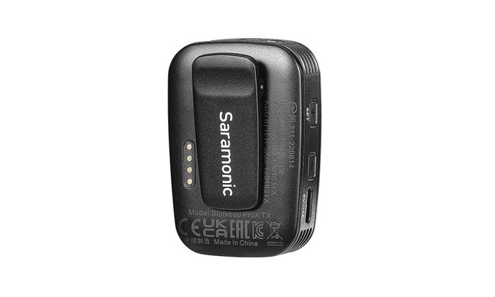 Радиосистема Saramonic Blink500 ProX B4 TX+TX+RX приемник + 2 передатчика, разъем Lightning