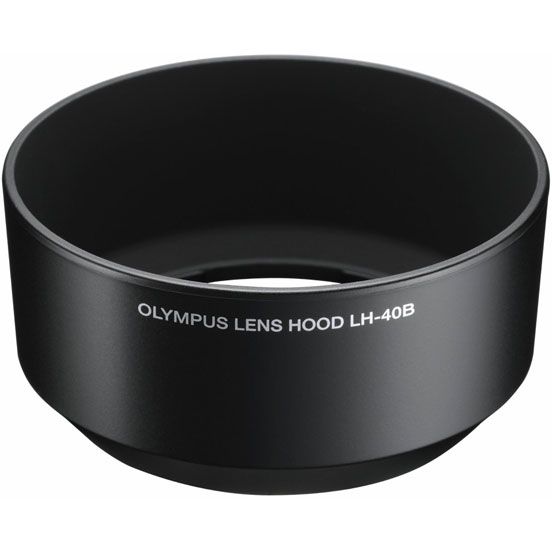 Бленда Olympus LH-40B черная для объектива M.ZUIKO DIGITAL 45мм 1:1,8