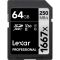 Карта памяти Lexar Professional 1667x Silver SDXC 64GB UHS-II U3 V60, R/W 250/120 МБ/с