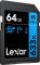 Карта памяти Lexar High-Performance 633x Blue SDXC 64GB UHS-I U3 V10, R/W 95/45 МБ/с