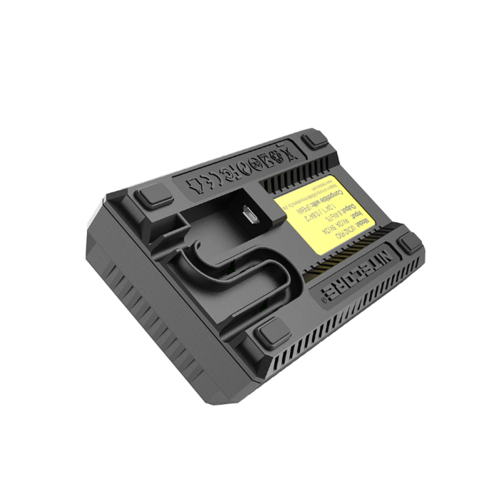 Зарядное устройство Nitecore UCN2PRO Dual Slot USB Charger QC 2.0 для аккумуляторов LP-E6N/NH