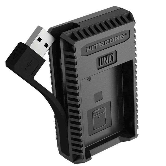 Зарядное устройство Nitecore UNK1 Dual Slot USB Charger для аккумуляторов EN-EL14/EN-EL14a и EN-EL15