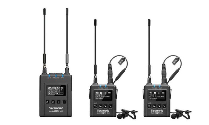 Радиосистема Saramonic UwMic9 S Kit2 Mini RX9S+TX9S+TX9S приемник + 2 передатчика