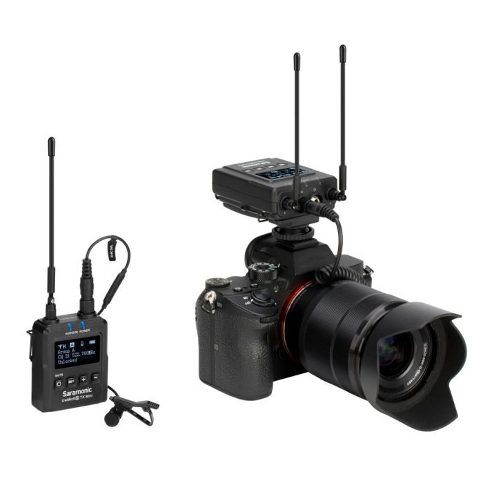 Радиосистема Saramonic UwMic9 S Kit1 Mini RX9S+TX9S приемник + передатчик