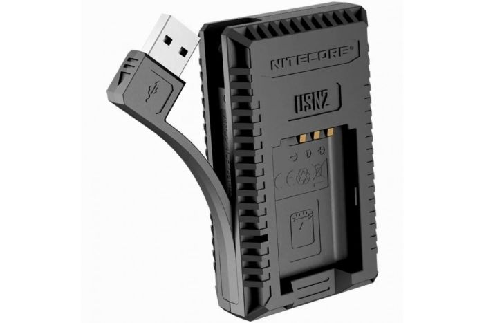 Зарядное устройство Nitecore USN2 Dual Slot USB Charger для аккумуляторов NP-BX1
