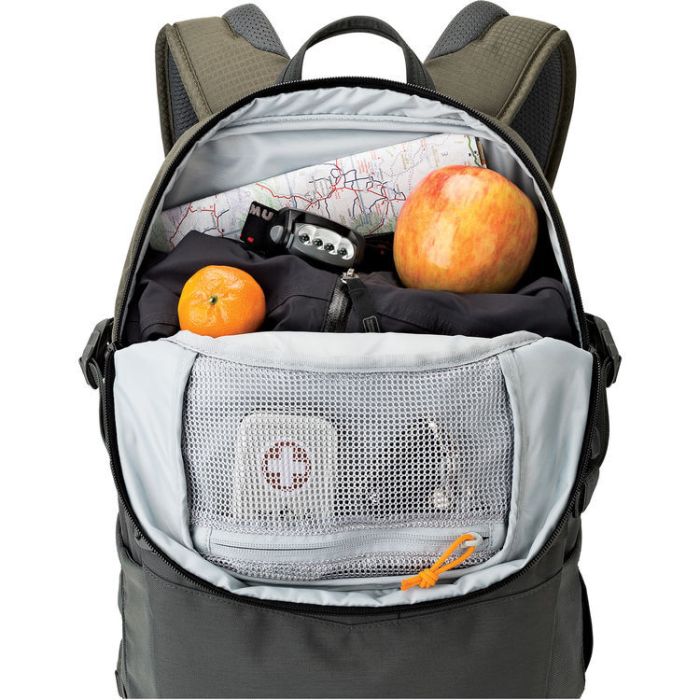 Рюкзак Lowepro Flipside Trek BP 450 AW серый/темно-зеленый