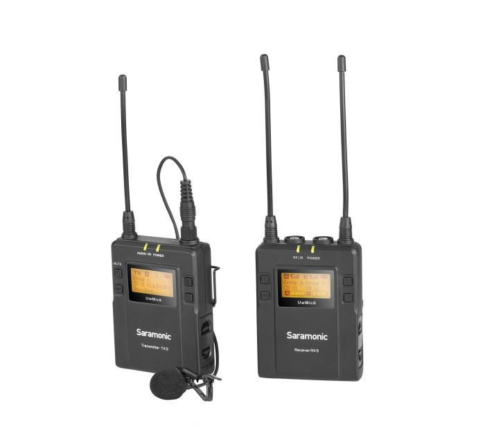 Радиосистема Saramonic UwMic9 Kit1 TX9+RX9 приемник + передатчик