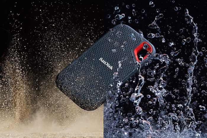 Внешний накопитель SanDisk Extreme Portable SSD USB 3.1 Gen1 Type-C 1TB, R 550 МБ/с