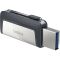 Флеш-накопитель SanDisk Ultra Dual Drive USB 3.1 Gen1 Type-C/USB-A 64GB, R 150 МБ/с