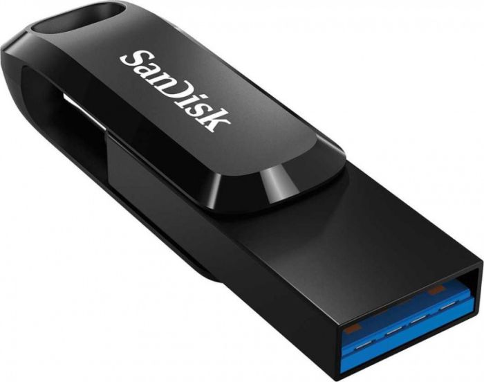 Флеш-накопитель SanDisk Ultra Dual Drive Go USB 3.2 Gen1 Type-C/USB-A 64GB, R 150 МБ/с