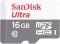 Карта памяти SanDisk Ultra microSDHC 16GB UHS-I, R 80 МБ/с
