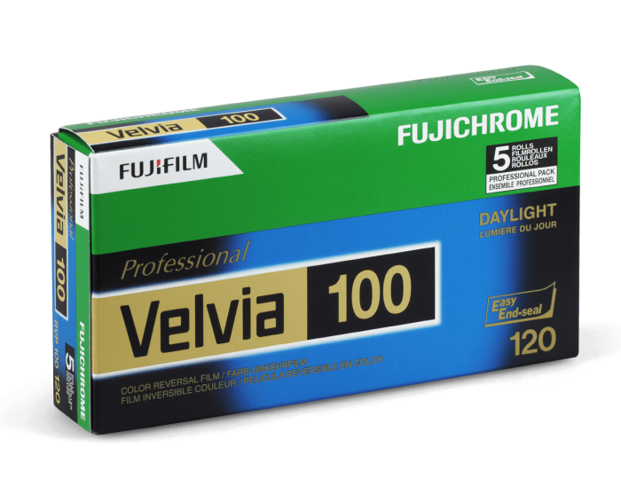 Фотопленка Fujifilm Fujichrome Velvia 100 EP-120, 1 шт