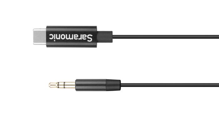 Кабель Saramonic SR-C2001 переходник с 3,5мм TRS на USB-C, длина 20 см