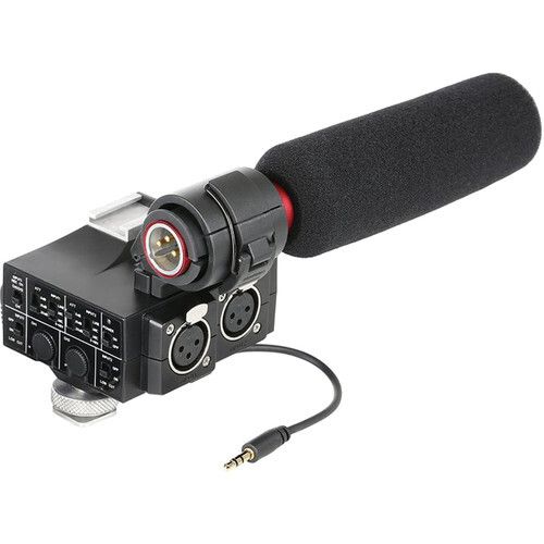 Микрофон накамерный Saramonic MixMic с микшером, направленный